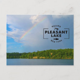 Activiteiten in de omgeving van Pleasant Lake Rain Briefkaart