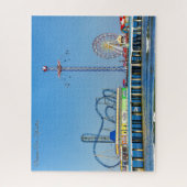 Activiteiten in de omgeving van Pleasure Pier in G Legpuzzel (Verticaal)