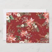 Activiteiten in de omgeving van Poinsettia Greener Kaart (Achterkant)