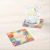 Activiteiten in de omgeving van Poolside Weekend S Kartonnen Onderzetters (Insitu)