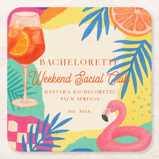 Activiteiten in de omgeving van Poolside Weekend S Kartonnen Onderzetters (Voorkant)