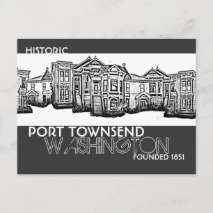 Activiteiten in de omgeving van Port Townsend Wash Briefkaart