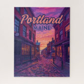 Activiteiten in de omgeving van Portland Maine Old Legpuzzel (Verticaal)