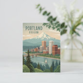 Activiteiten in de omgeving van Portland Oregon Br Briefkaart (Staand voorkant)