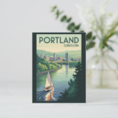 Activiteiten in de omgeving van Portland Oregon Sk Briefkaart (Staand voorkant)