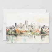 Activiteiten in de omgeving van Portland Oregon Sk Kaart (Achterkant)