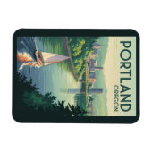 Activiteiten in de omgeving van Portland Oregon Sk Magneet (Horizontaal)