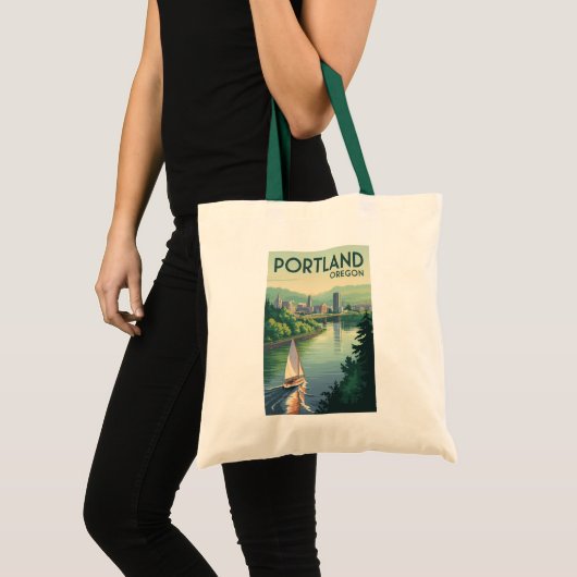 Activiteiten in de omgeving van Portland Oregon Sk Tote Bag (Voorkant (product))