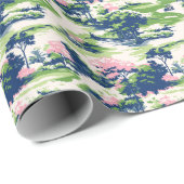 Activiteiten in de omgeving van Preppy Palm Beach  Cadeaupapier (Rol Hoek)