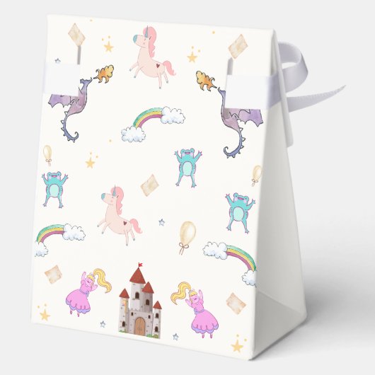 Activiteiten in de omgeving van Princess Dragon Un Bedankdoosjes (Achterkant)