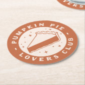 Activiteiten in de omgeving van Pumpkin Pie Lovers Ronde Kartonnen Onderzetter (Gebogen)