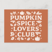 Activiteiten in de omgeving van Pumpkin Spice Love Briefkaart (Voorkant)