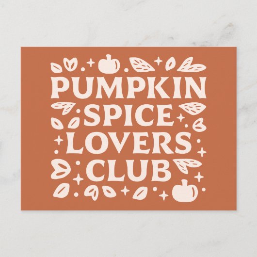 Activiteiten in de omgeving van Pumpkin Spice Love Briefkaart (Voorkant)