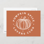 Activiteiten in de omgeving van Pumpkin Spice Love Briefkaart (Voorkant / Achterkant)