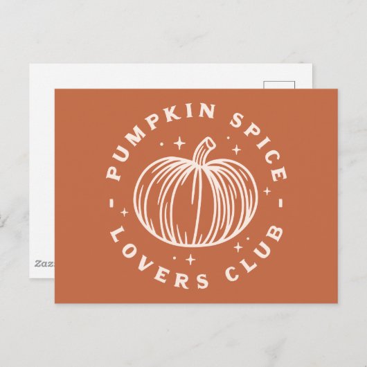 Activiteiten in de omgeving van Pumpkin Spice Love Briefkaart (Voorkant / Achterkant)