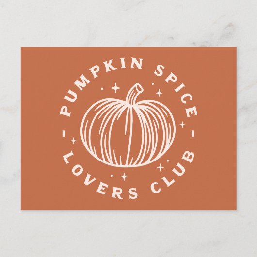 Activiteiten in de omgeving van Pumpkin Spice Love Briefkaart (Voorkant)