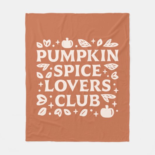 Activiteiten in de omgeving van Pumpkin Spice Love Fleece Deken (Voorkant)