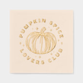 Activiteiten in de omgeving van Pumpkin Spice Love Folie Servetten (Voorkant)