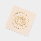 Activiteiten in de omgeving van Pumpkin Spice Love Folie Servetten (Links)