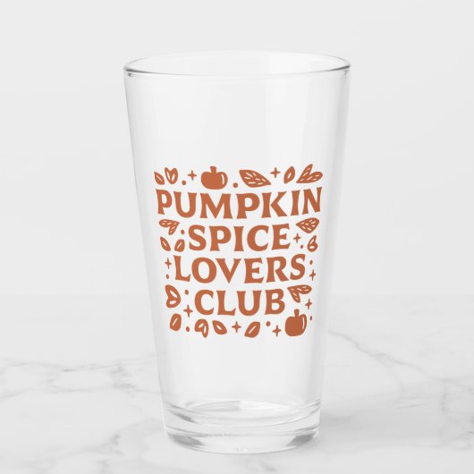Activiteiten in de omgeving van Pumpkin Spice Love Glas (Voorkant)