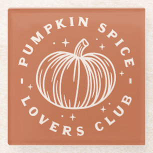 Activiteiten in de omgeving van Pumpkin Spice Love Glazen Onderzetter