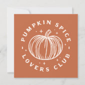 Activiteiten in de omgeving van Pumpkin Spice Love Kaart (Voorkant)