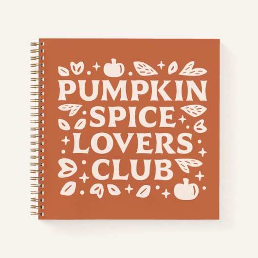 Activiteiten in de omgeving van Pumpkin Spice Love Notitieboek (Voorkant)