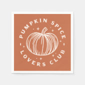 Activiteiten in de omgeving van Pumpkin Spice Love Servet (Voorkant)