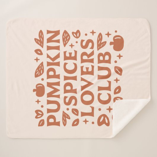 Activiteiten in de omgeving van Pumpkin Spice Love Sherpa Deken (Voorkant (horizontaal))