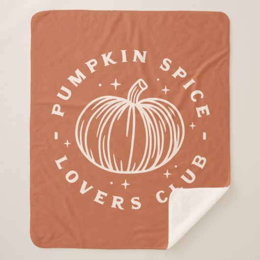Activiteiten in de omgeving van Pumpkin Spice Love Sherpa Deken (Voorkant)