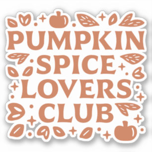 Activiteiten in de omgeving van Pumpkin Spice Love Sticker
