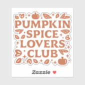 Activiteiten in de omgeving van Pumpkin Spice Love Sticker (Vel)