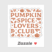 Activiteiten in de omgeving van Pumpkin Spice Love Sticker (Vel)