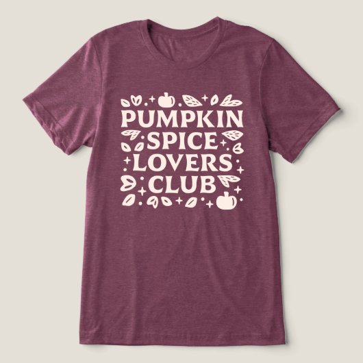 Activiteiten in de omgeving van Pumpkin Spice Love Tri-Blend Shirt (Design voorkant)