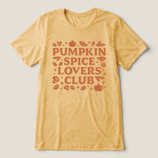 Activiteiten in de omgeving van Pumpkin Spice Love Tri-Blend Shirt (Design voorkant)
