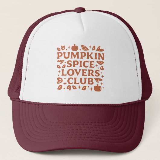 Activiteiten in de omgeving van Pumpkin Spice Love Trucker Pet (Voorkant)