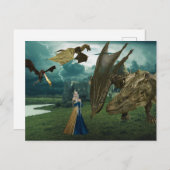 Activiteiten in de omgeving van Queen and Dragons  Briefkaart (Voorkant / Achterkant)