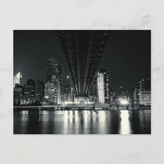 Activiteiten in de omgeving van QueensBoro Bridge  Briefkaart (Voorkant)