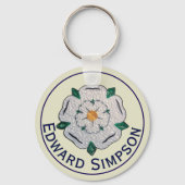 Activiteiten in de omgeving van Quilled Yorkshire  Sleutelhanger (Voorkant)