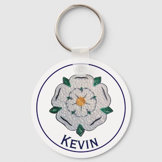 Activiteiten in de omgeving van Quilled Yorkshire  Sleutelhanger (Voorkant)