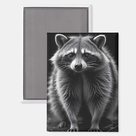 Activiteiten in de omgeving van Raccoon Wildlife M Magneet (Voorkant / Achterkant)