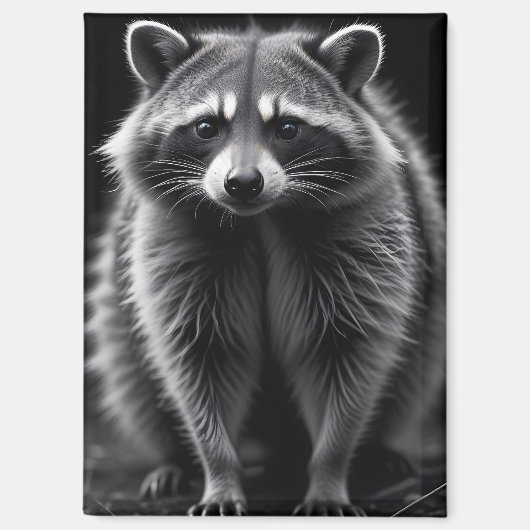 Activiteiten in de omgeving van Raccoon Wildlife M Magneet (Voorkant)