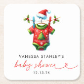 Activiteiten in de omgeving van Red Holly Christma Kartonnen Onderzetters (Voorkant)