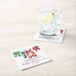 Activiteiten in de omgeving van Red Holly Christma Kartonnen Onderzetters