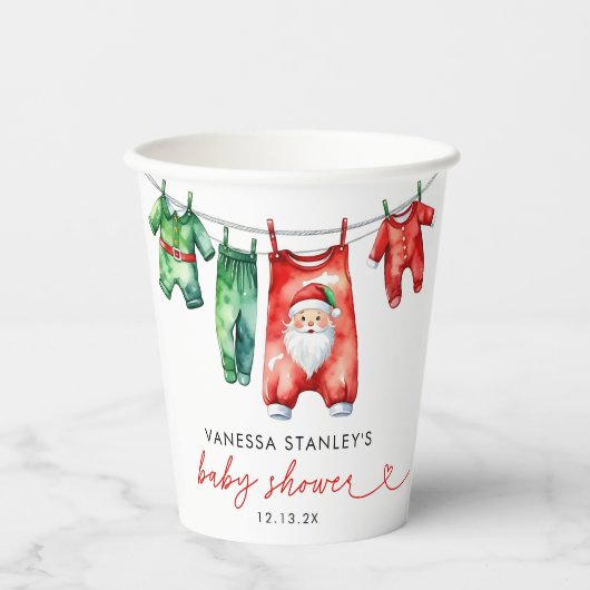 Activiteiten in de omgeving van Red Holly Christma Papieren Bekers (Voorkant)