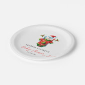 Activiteiten in de omgeving van Red Holly Christma Papieren Bordje (Gekanteld)