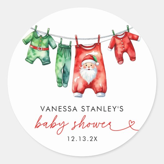 Activiteiten in de omgeving van Red Holly Christma Ronde Sticker (Voorkant)