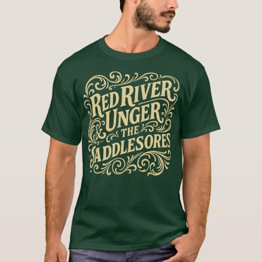 Activiteiten in de omgeving van Red River Unger &  T-shirt (Voorkant)