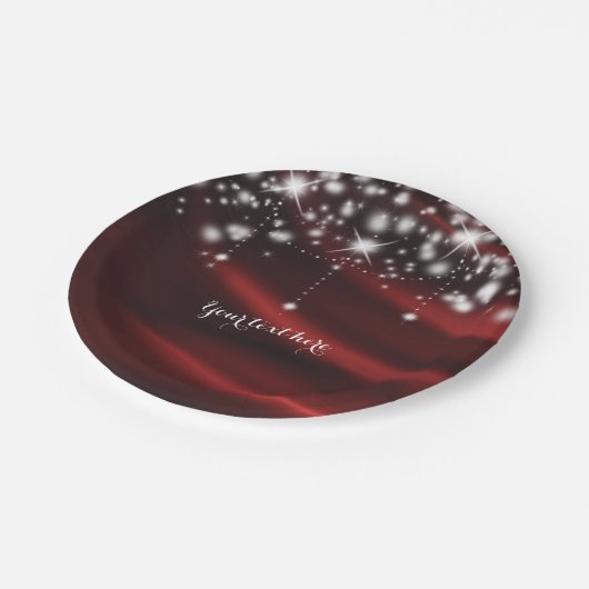 Activiteiten in de omgeving van Red Silk & Sparkle Papieren Bordje (Gekanteld)