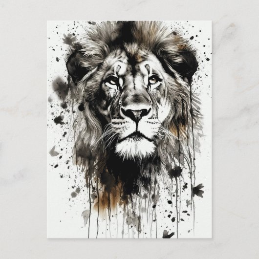 Activiteiten in de omgeving van Regal Lion Ink Art Briefkaart (Voorkant)